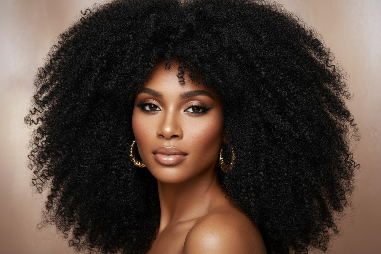 la même chose mais avec des cheveux de couleur noir et des cheveux de 24 pouces