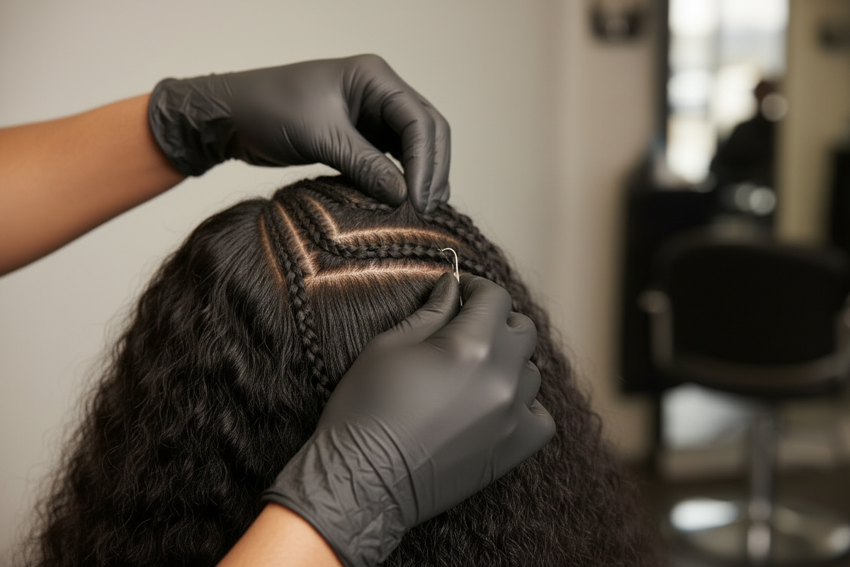 Service Pose de Bandes de tissage